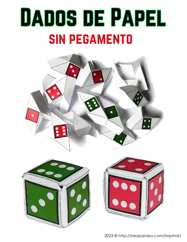 Dados de Origami