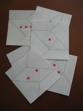 Imagen: dados de papel