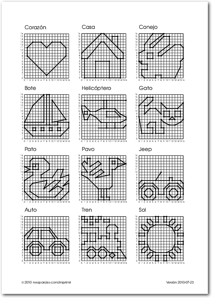 Figuras en Mapas Cartesianos