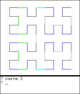 Imagen: curva fractal 3