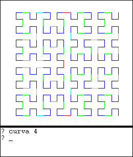 Imagen: curva fractal 4