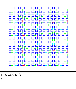Imagen: curva fractal 5